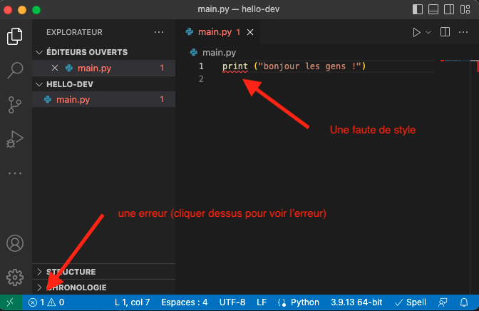 vsc-linter-souligne