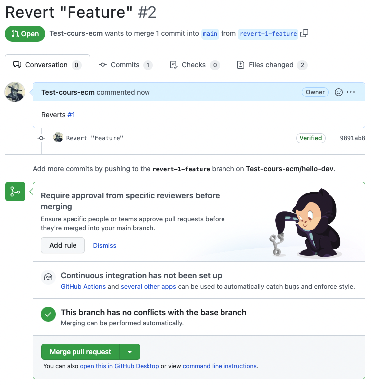 pull request revert 4