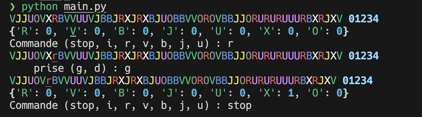 Possession jetons
