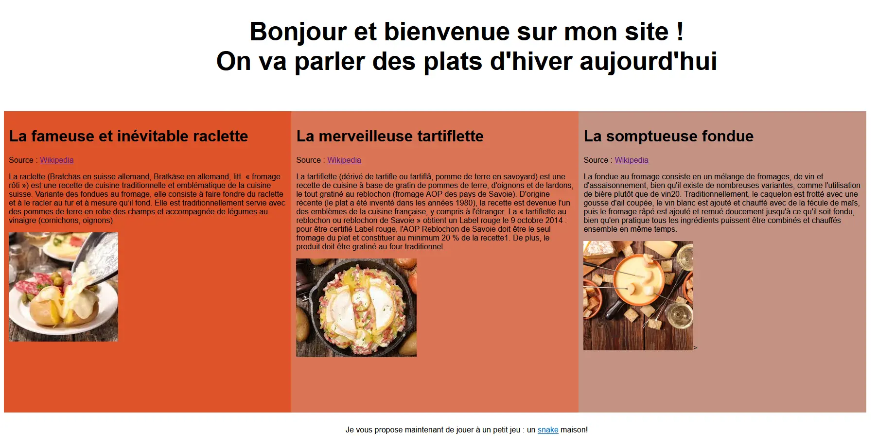 Image du site Fromage