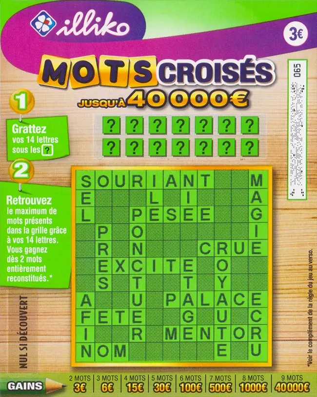 Image jeu de mots croisés