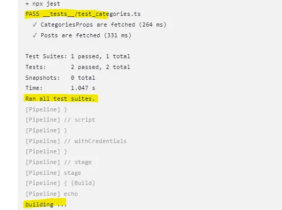 pipeline log