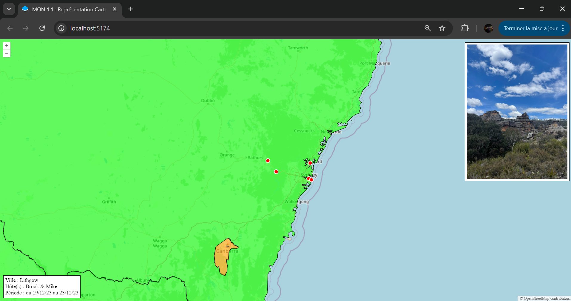 Australie zoom sur Sydney